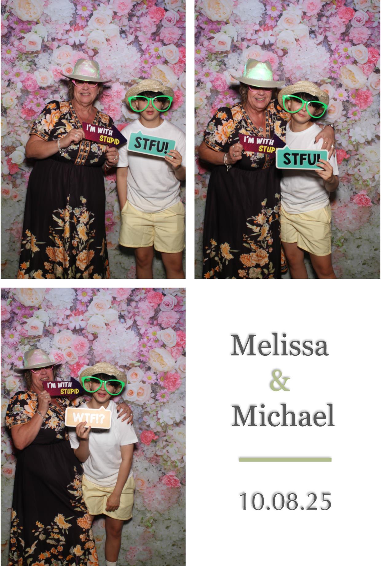 Michael & Melissa's Wedding | View more photos from the event at gallery.boothtube.co.uk/u/BoothtubeLtd/Michael-Melissas-Wedding