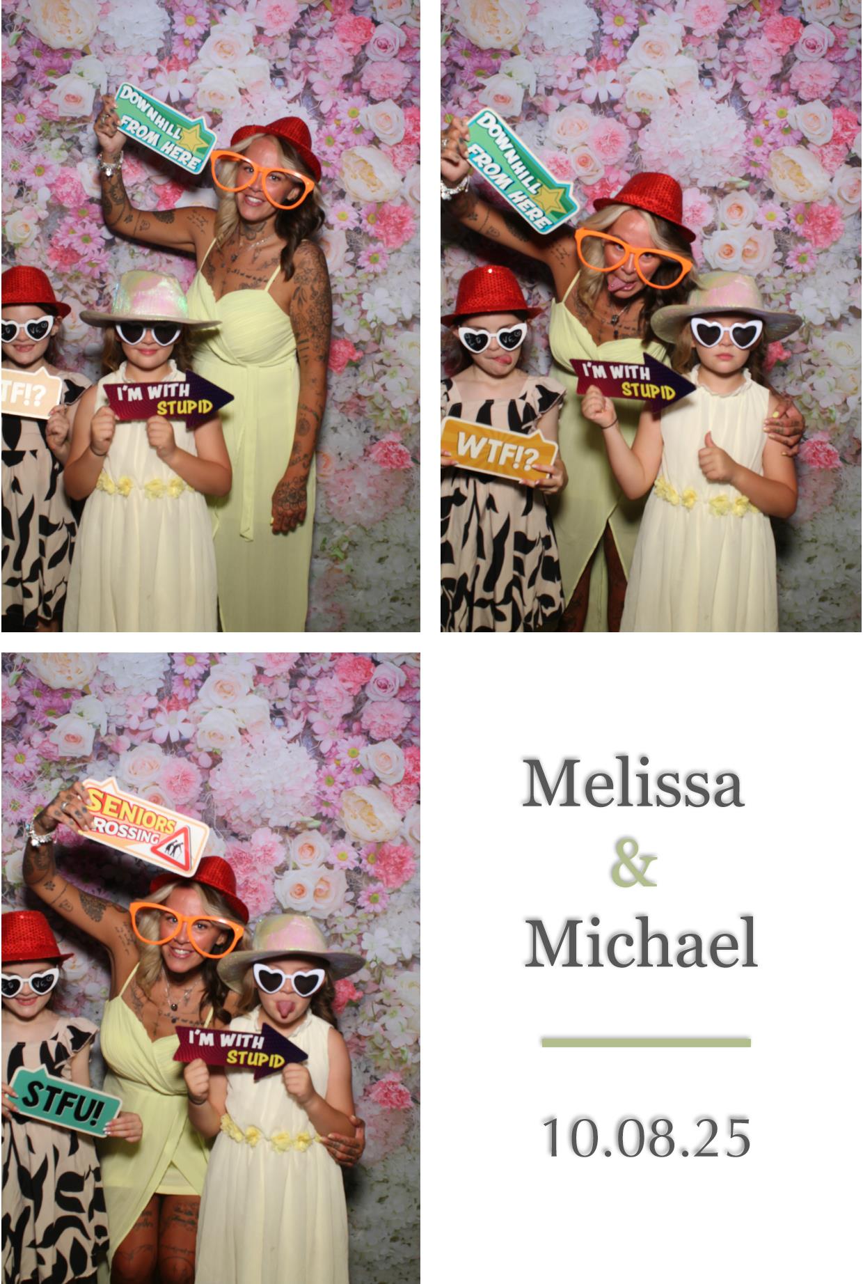 Michael & Melissa's Wedding | View more photos from the event at gallery.boothtube.co.uk/u/BoothtubeLtd/Michael-Melissas-Wedding