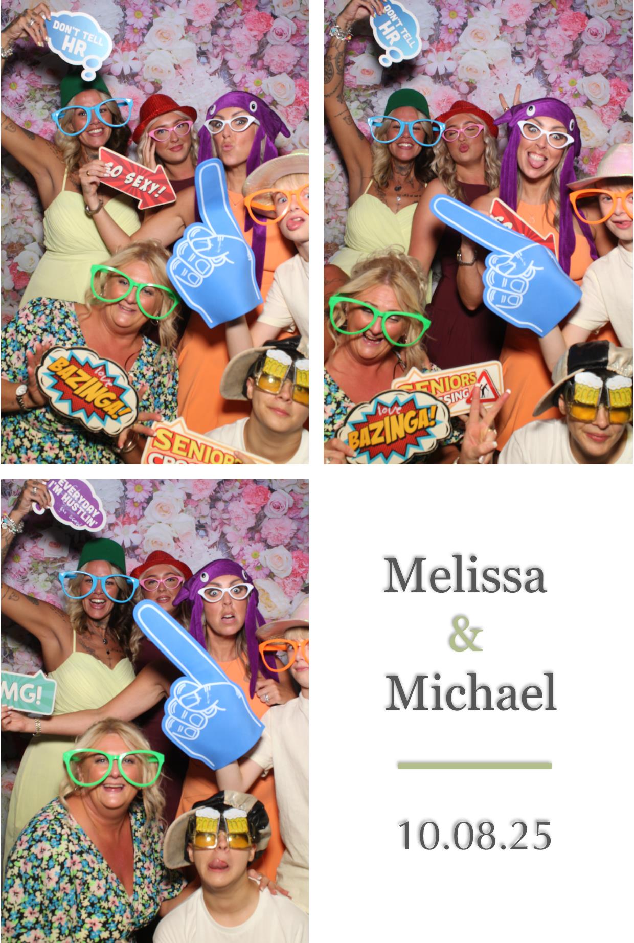 Michael & Melissa's Wedding | View more photos from the event at gallery.boothtube.co.uk/u/BoothtubeLtd/Michael-Melissas-Wedding