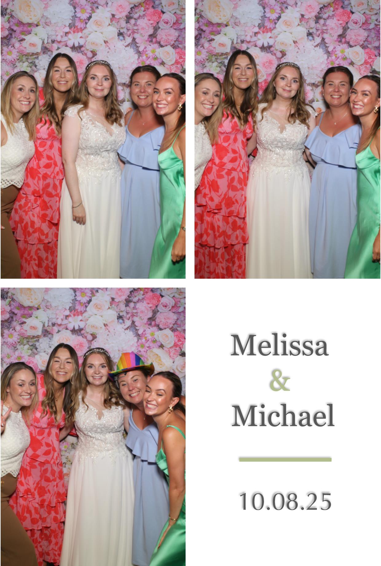 Michael & Melissa's Wedding | View more photos from the event at gallery.boothtube.co.uk/u/BoothtubeLtd/Michael-Melissas-Wedding