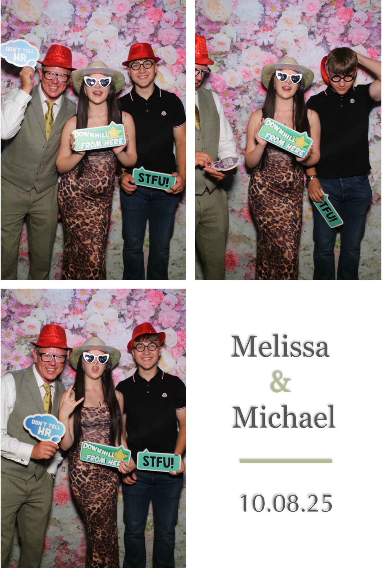 Michael & Melissa's Wedding | View more photos from the event at gallery.boothtube.co.uk/u/BoothtubeLtd/Michael-Melissas-Wedding