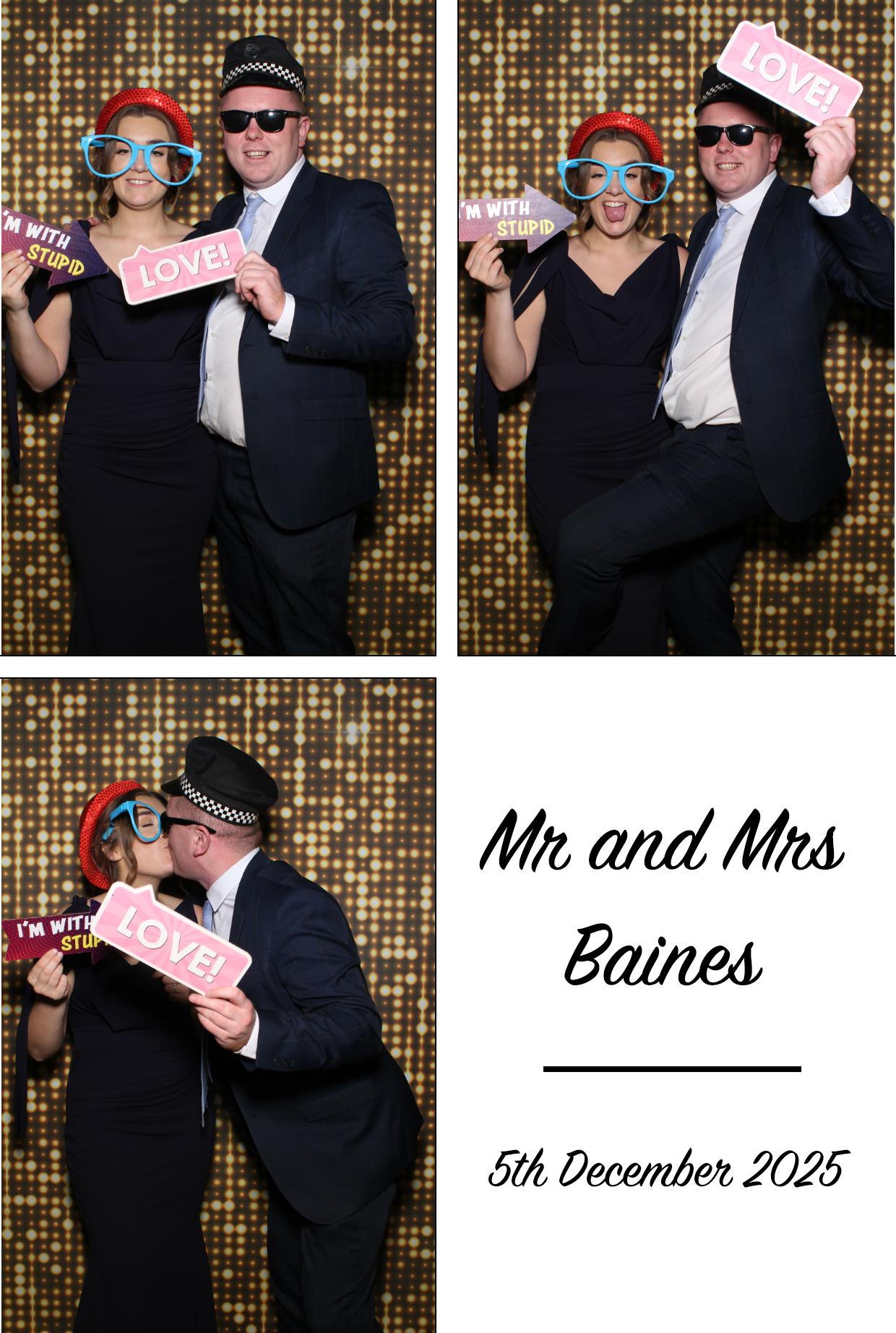 Mr & Mrs Baines's Wedding | View more photos from the event at gallery.boothtube.co.uk/u/BoothtubeLtd/Mr-Mrs-Bainess-Wedding