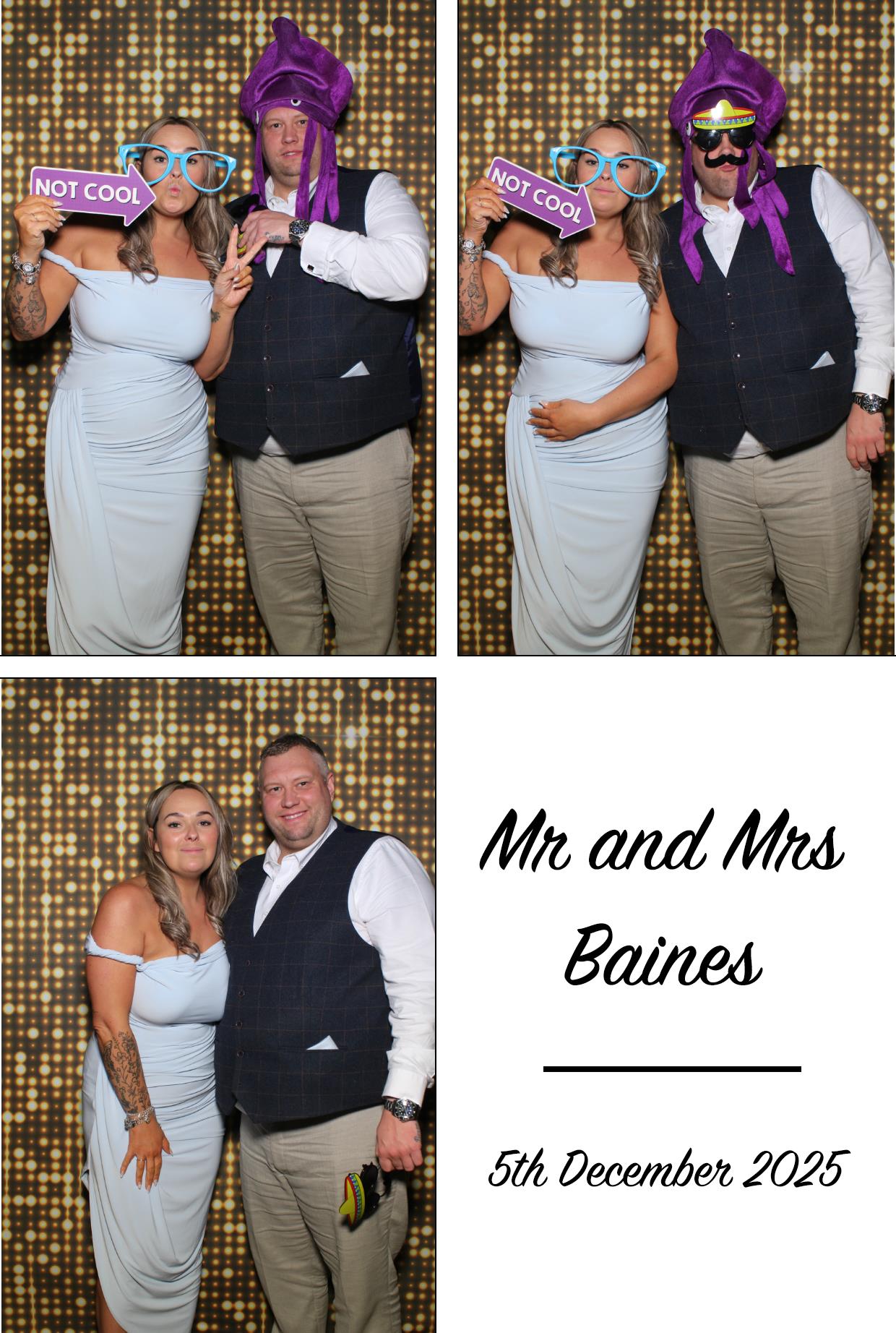 Mr & Mrs Baines's Wedding | View more photos from the event at gallery.boothtube.co.uk/u/BoothtubeLtd/Mr-Mrs-Bainess-Wedding