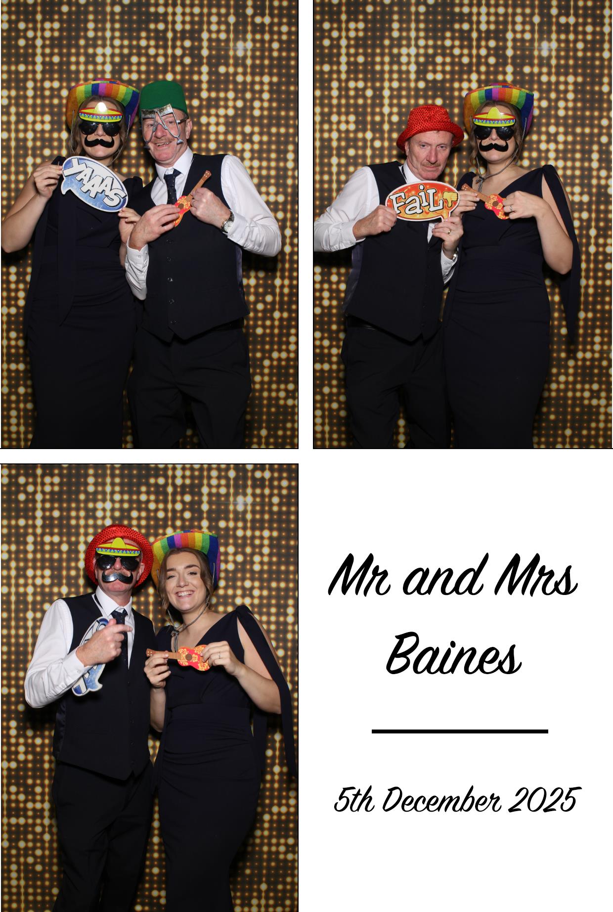 Mr & Mrs Baines's Wedding | View more photos from the event at gallery.boothtube.co.uk/u/BoothtubeLtd/Mr-Mrs-Bainess-Wedding