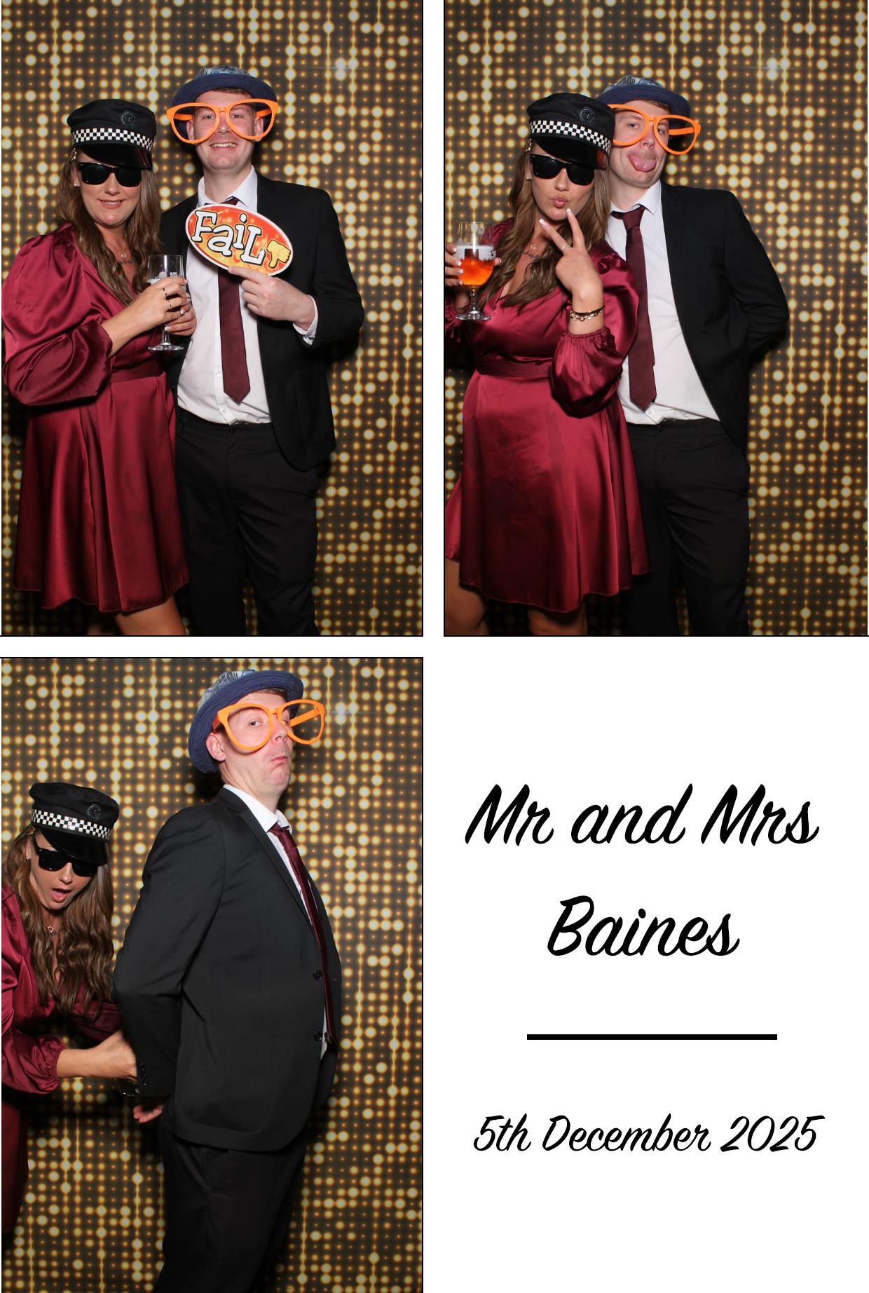 Mr & Mrs Baines's Wedding | View more photos from the event at gallery.boothtube.co.uk/u/BoothtubeLtd/Mr-Mrs-Bainess-Wedding