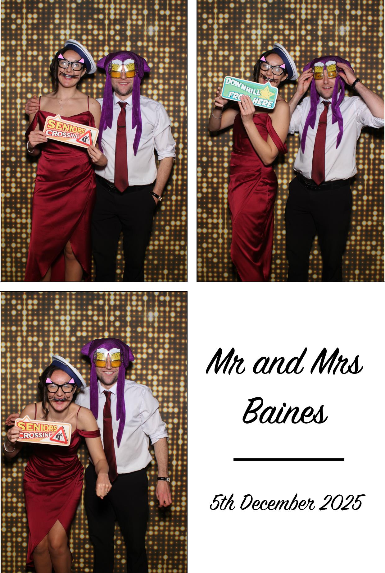 Mr & Mrs Baines's Wedding | View more photos from the event at gallery.boothtube.co.uk/u/BoothtubeLtd/Mr-Mrs-Bainess-Wedding