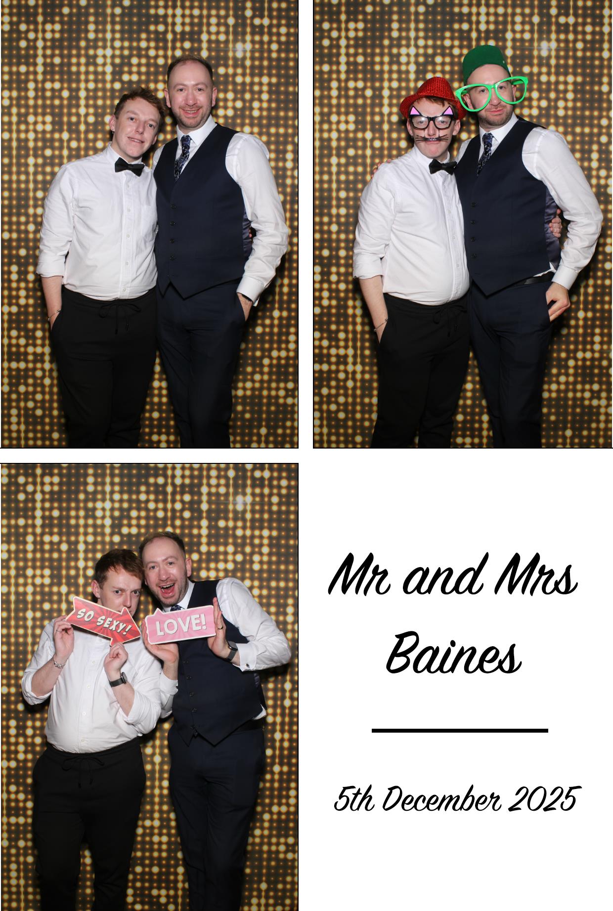 Mr & Mrs Baines's Wedding | View more photos from the event at gallery.boothtube.co.uk/u/BoothtubeLtd/Mr-Mrs-Bainess-Wedding