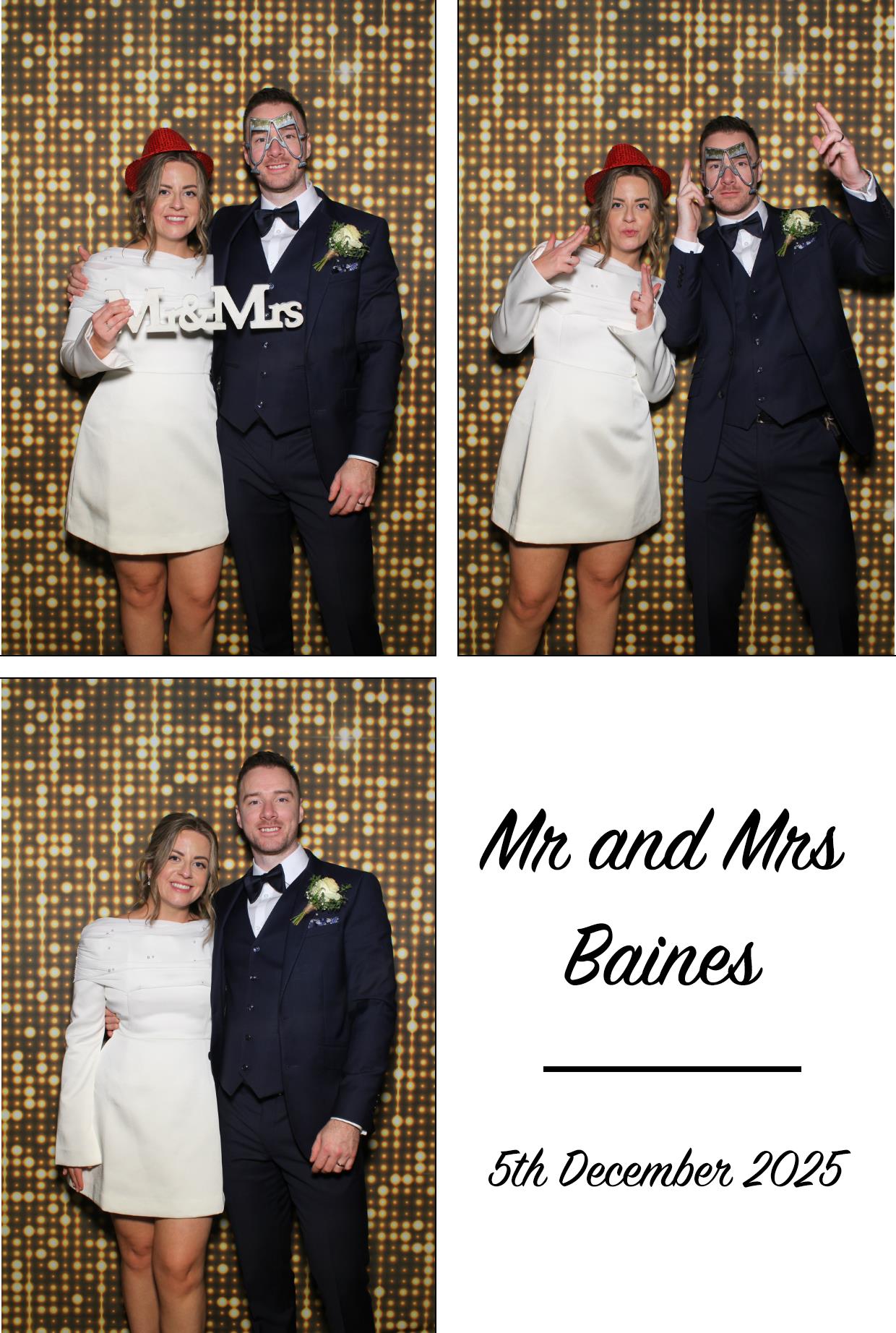 Mr & Mrs Baines's Wedding | View more photos from the event at gallery.boothtube.co.uk/u/BoothtubeLtd/Mr-Mrs-Bainess-Wedding