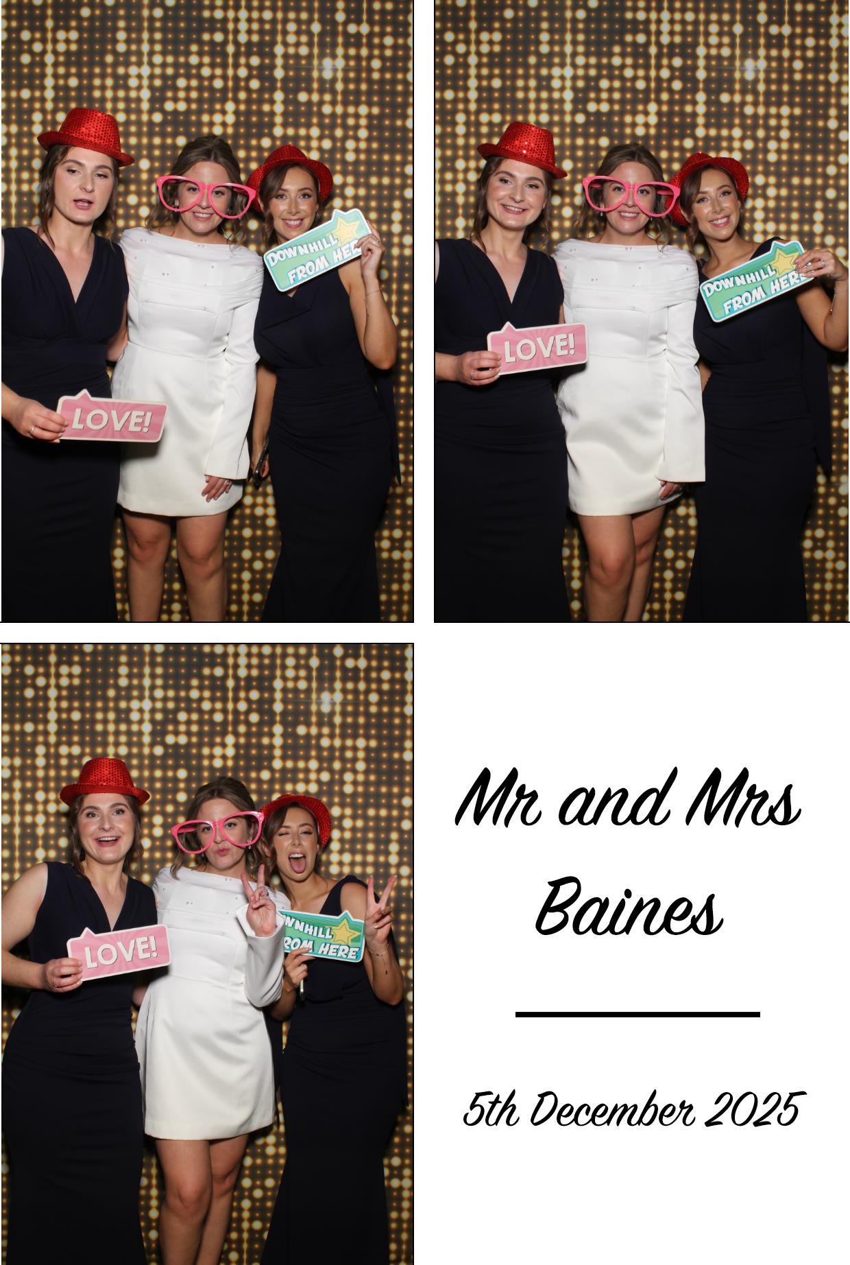 Mr & Mrs Baines's Wedding | View more photos from the event at gallery.boothtube.co.uk/u/BoothtubeLtd/Mr-Mrs-Bainess-Wedding