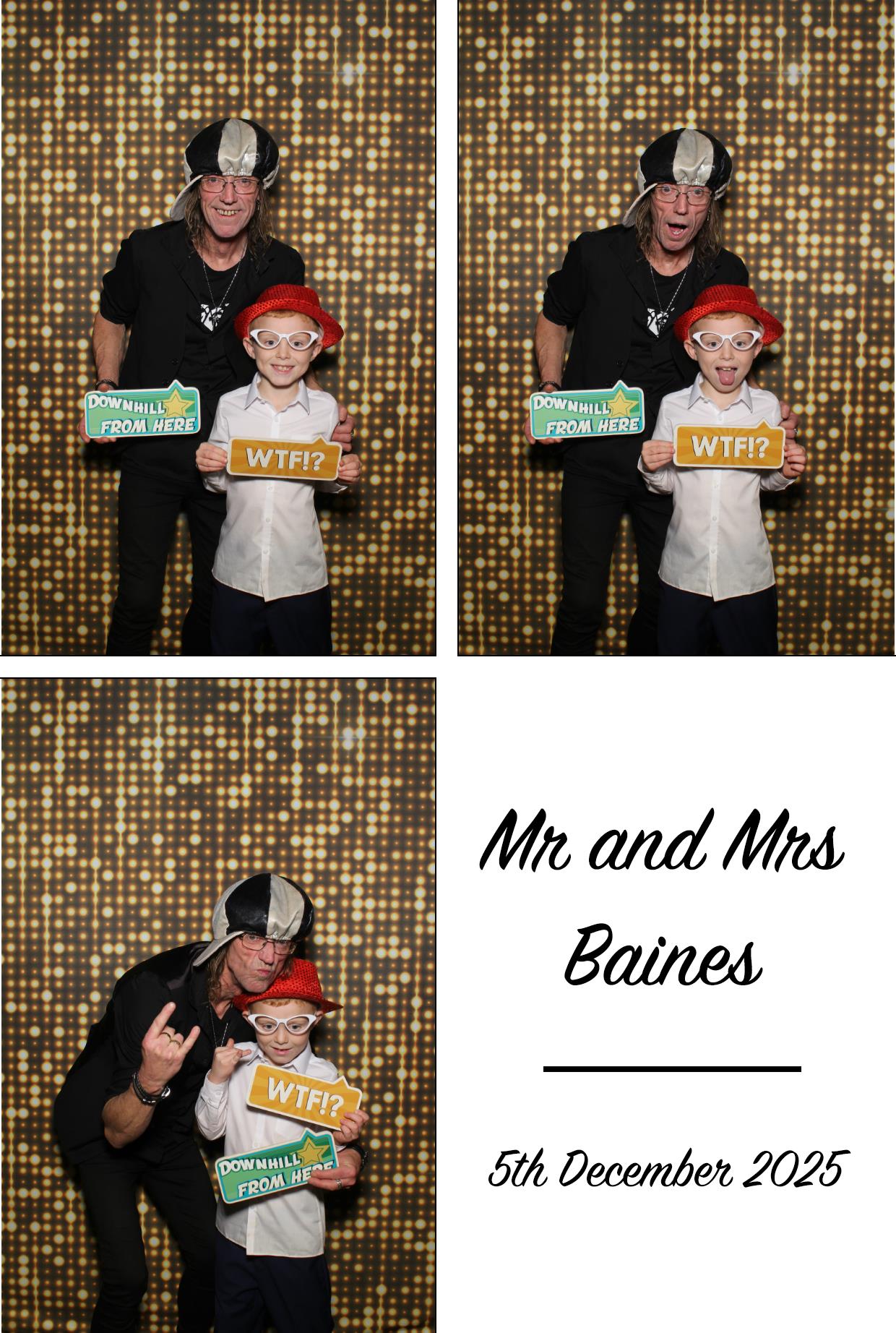 Mr & Mrs Baines's Wedding | View more photos from the event at gallery.boothtube.co.uk/u/BoothtubeLtd/Mr-Mrs-Bainess-Wedding