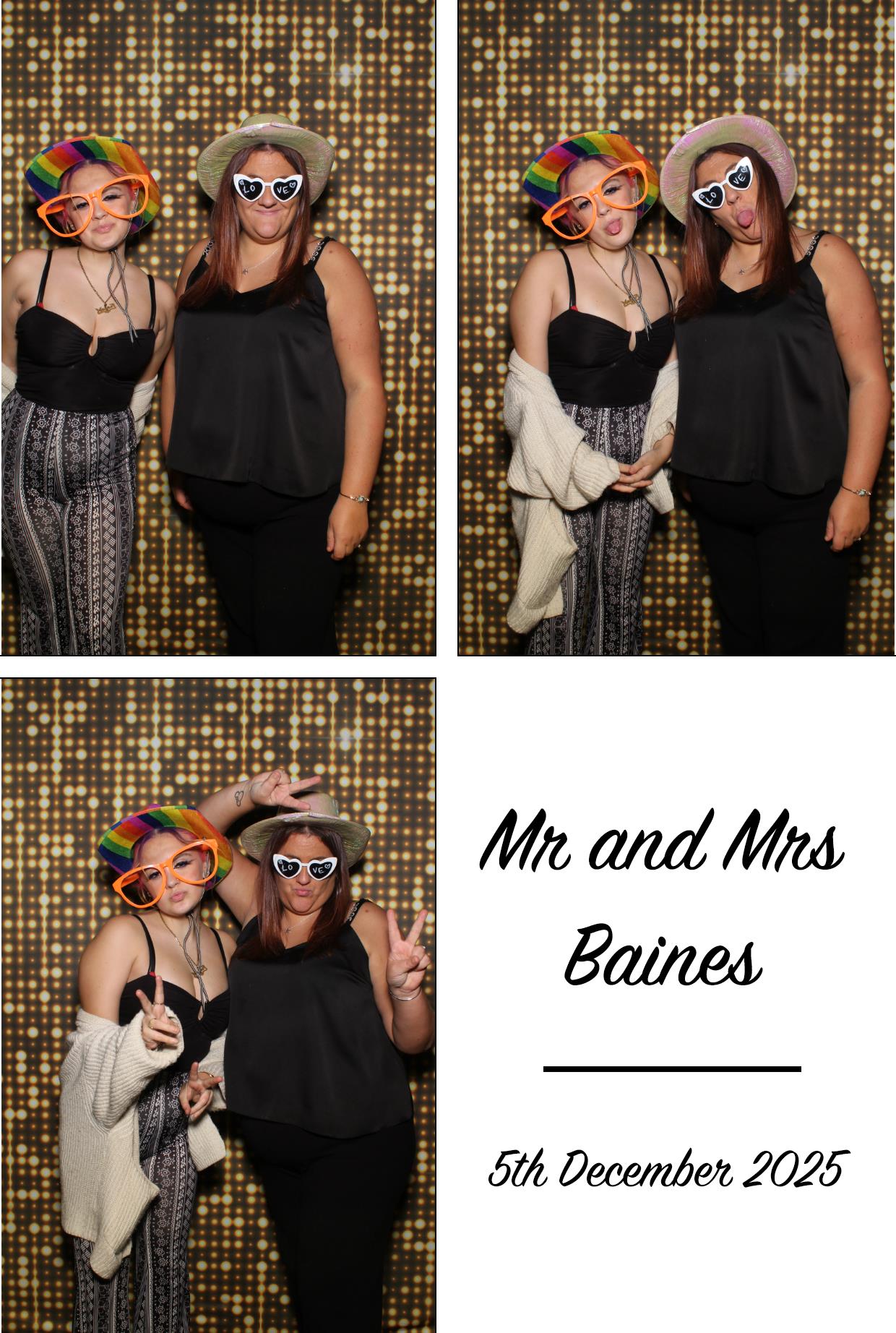 Mr & Mrs Baines's Wedding | View more photos from the event at gallery.boothtube.co.uk/u/BoothtubeLtd/Mr-Mrs-Bainess-Wedding