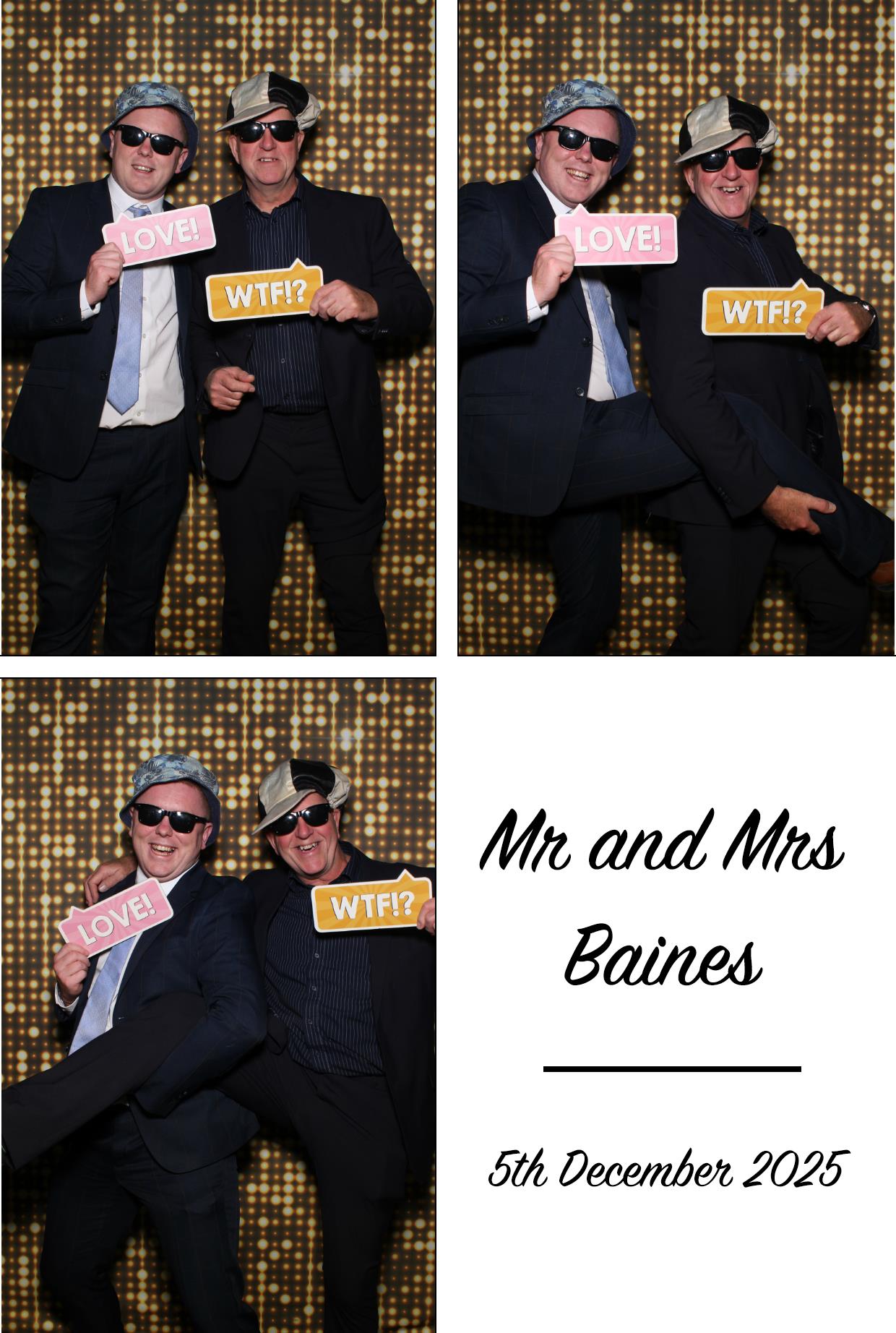 Mr & Mrs Baines's Wedding | View more photos from the event at gallery.boothtube.co.uk/u/BoothtubeLtd/Mr-Mrs-Bainess-Wedding