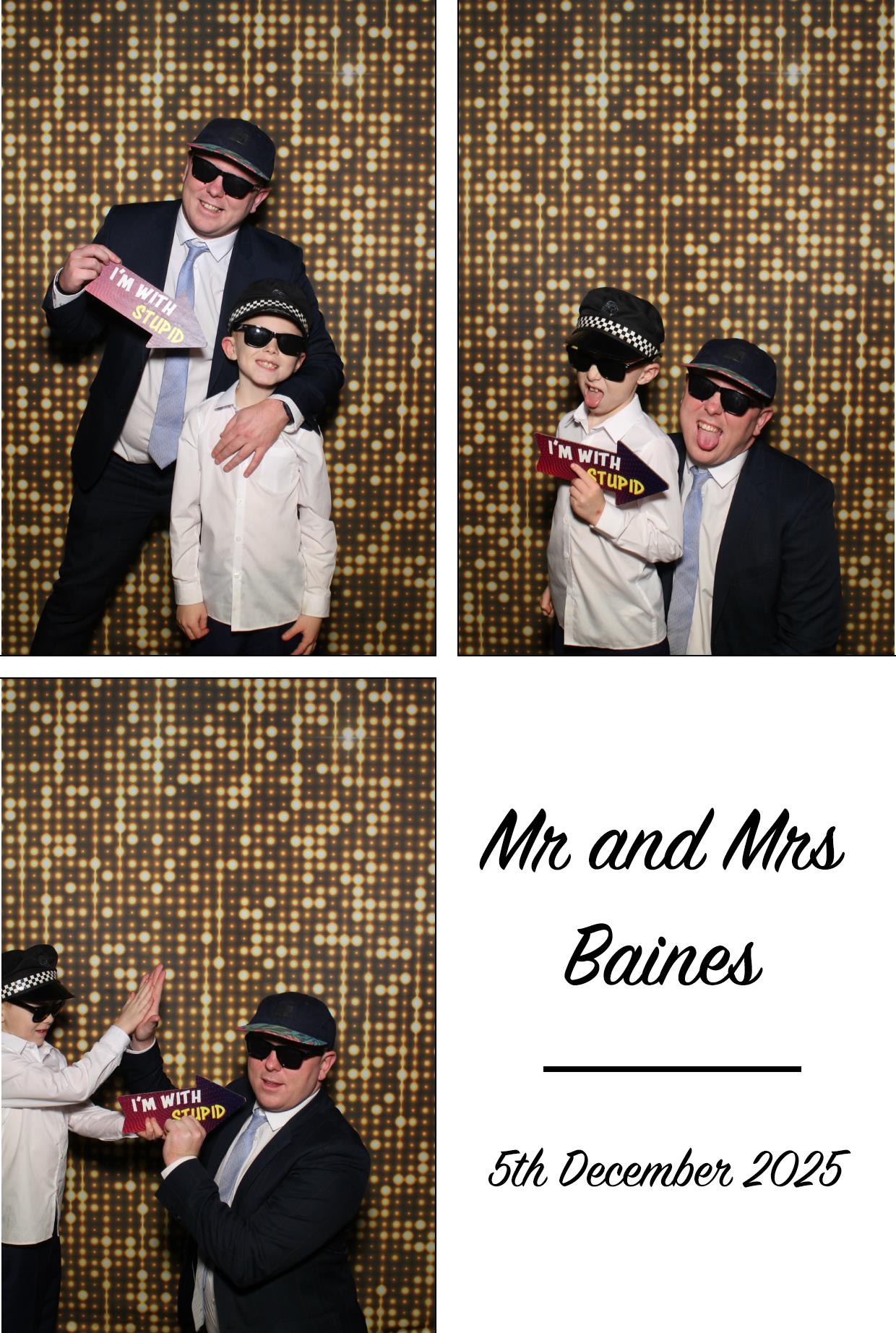 Mr & Mrs Baines's Wedding | View more photos from the event at gallery.boothtube.co.uk/u/BoothtubeLtd/Mr-Mrs-Bainess-Wedding