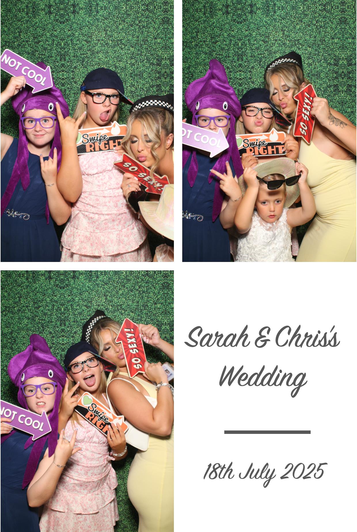 Sarah & Chris's Wedding | View more photos from the event at gallery.boothtube.co.uk/u/BoothtubeLtd/Sarah-Chriss-Wedding