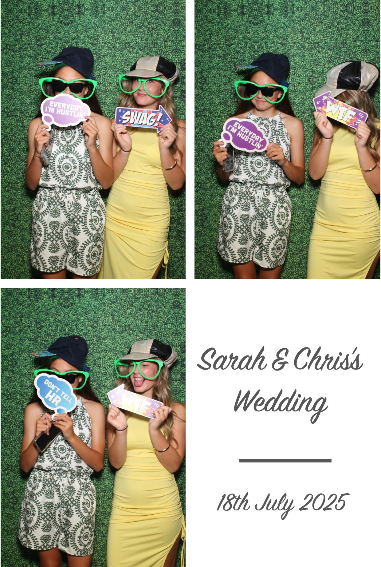 Sarah & Chris's Wedding | View more photos from the event at gallery.boothtube.co.uk/u/BoothtubeLtd/Sarah-Chriss-Wedding