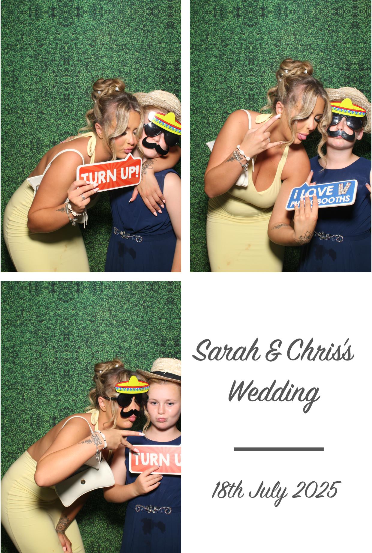 Sarah & Chris's Wedding | View more photos from the event at gallery.boothtube.co.uk/u/BoothtubeLtd/Sarah-Chriss-Wedding