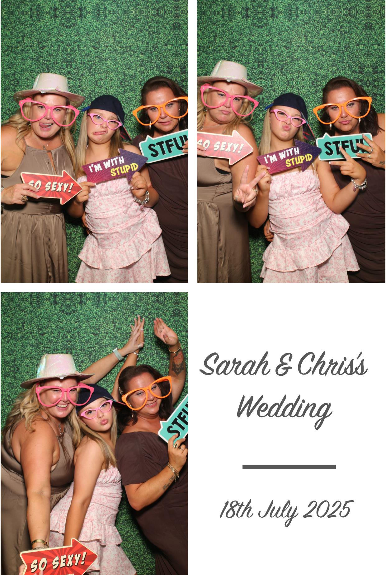 Sarah & Chris's Wedding | View more photos from the event at gallery.boothtube.co.uk/u/BoothtubeLtd/Sarah-Chriss-Wedding