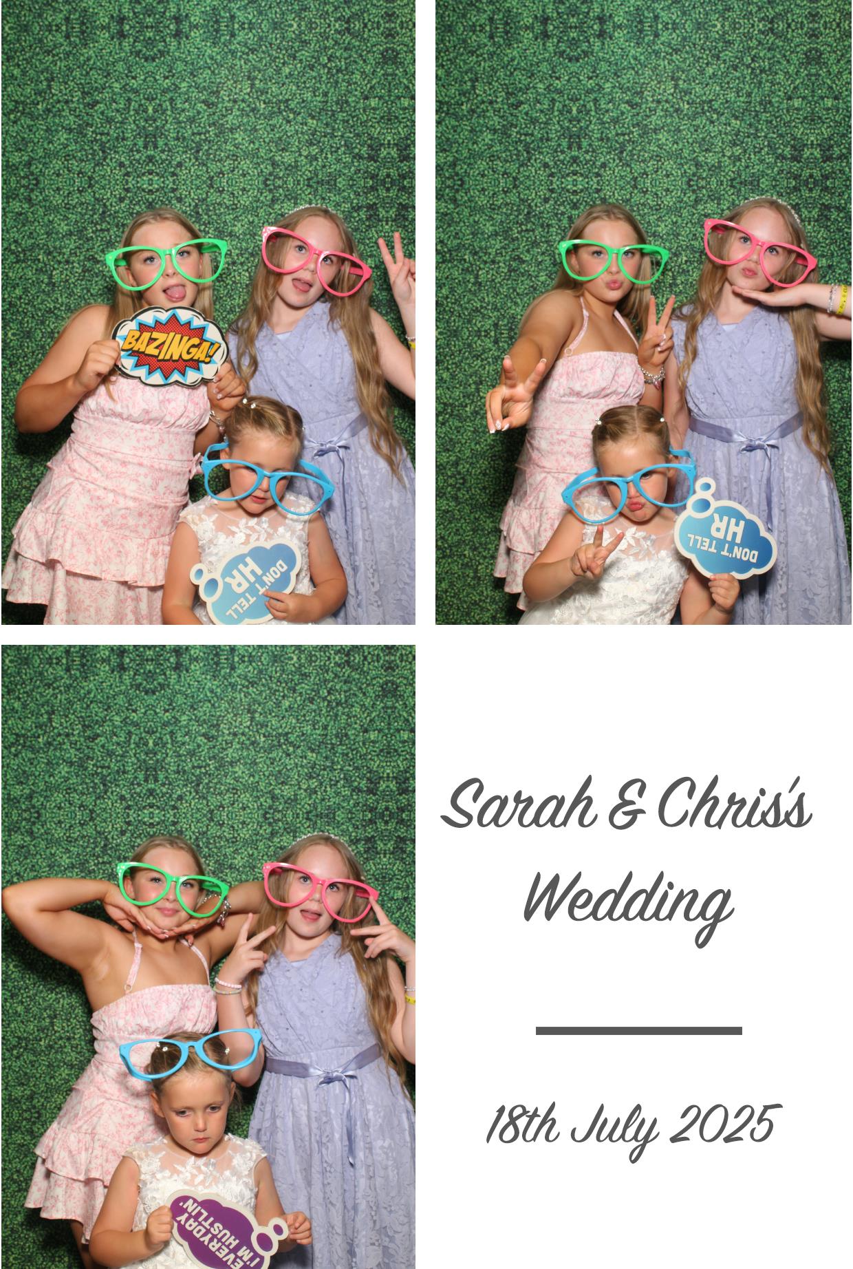 Sarah & Chris's Wedding | View more photos from the event at gallery.boothtube.co.uk/u/BoothtubeLtd/Sarah-Chriss-Wedding