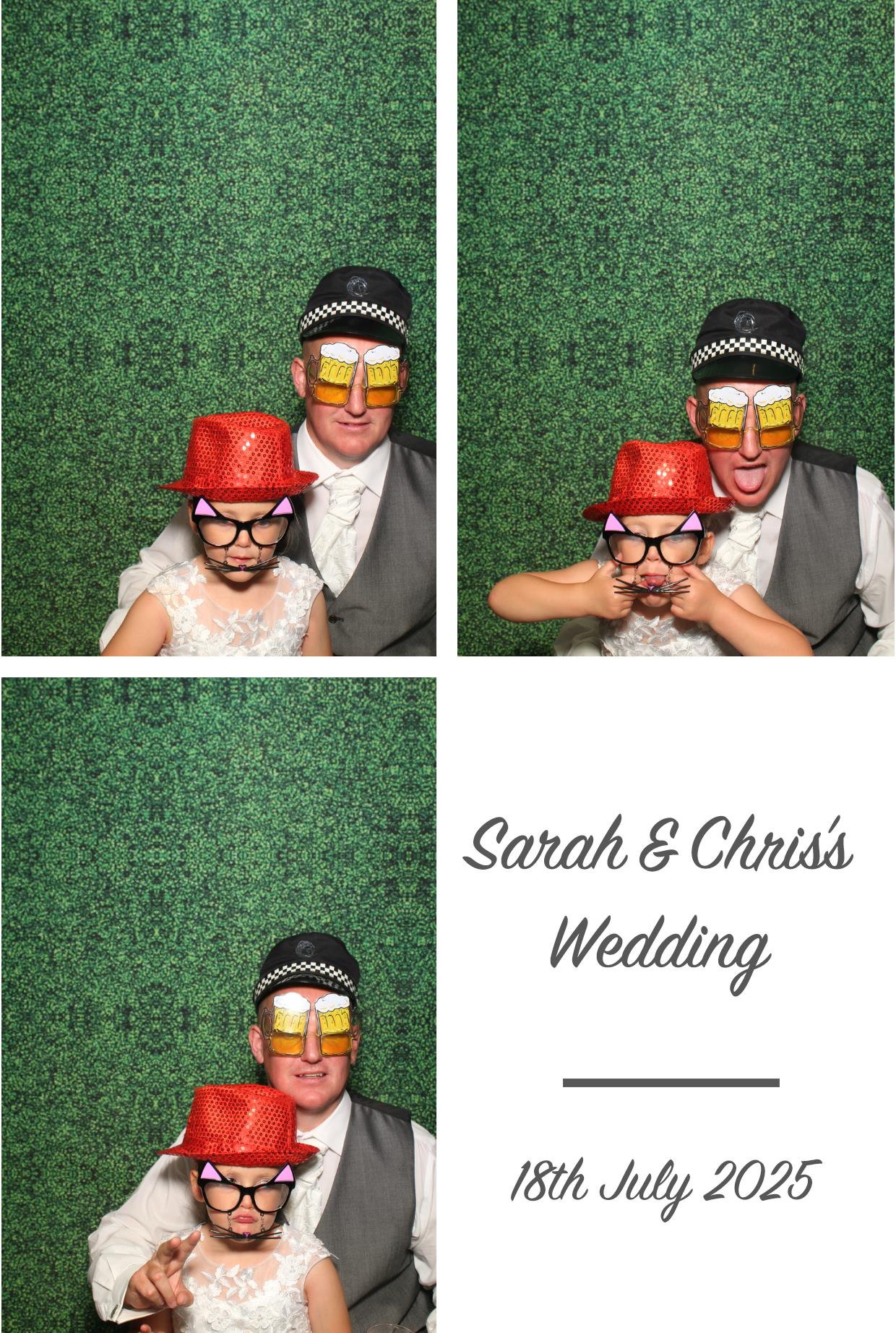 Sarah & Chris's Wedding | View more photos from the event at gallery.boothtube.co.uk/u/BoothtubeLtd/Sarah-Chriss-Wedding