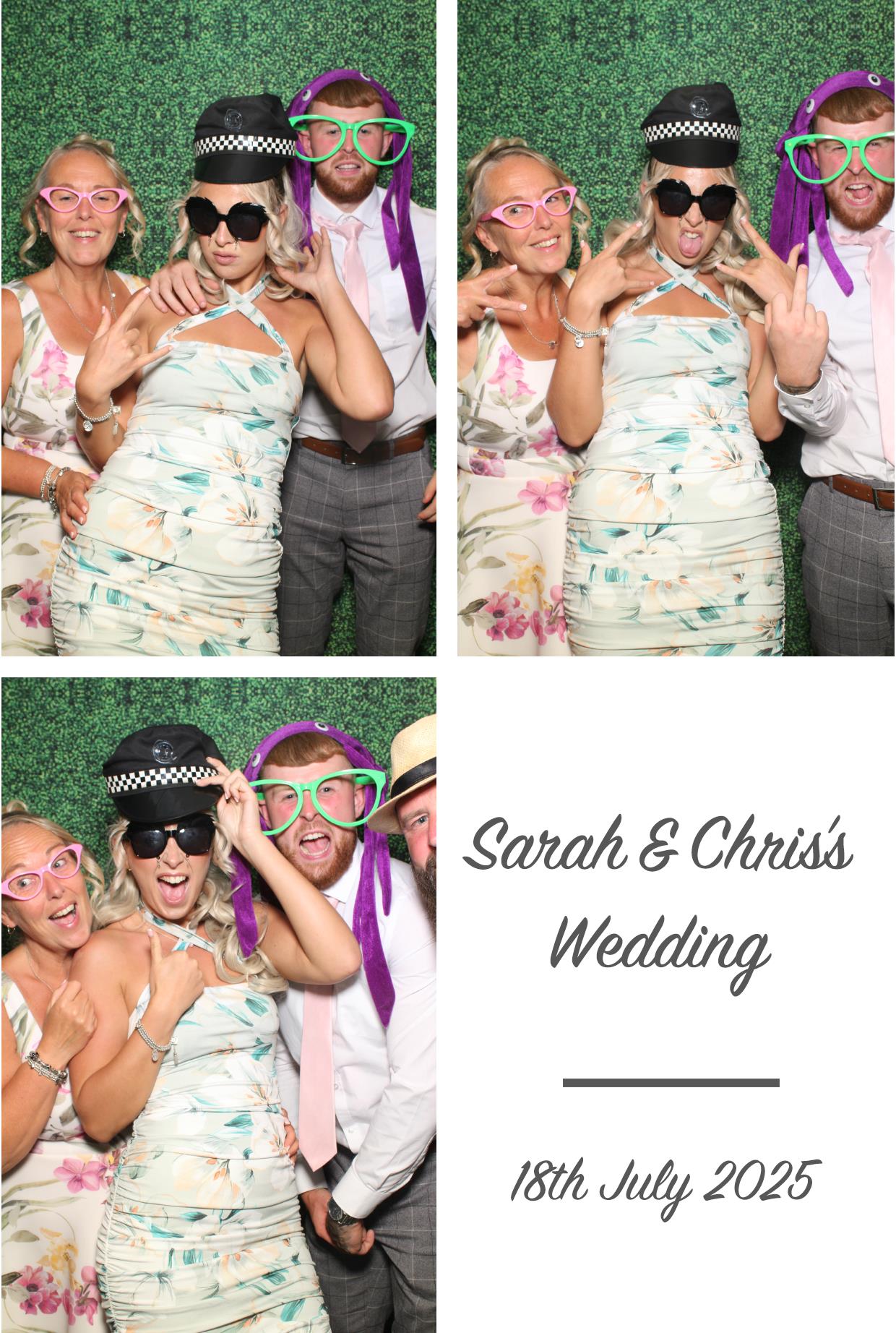 Sarah & Chris's Wedding | View more photos from the event at gallery.boothtube.co.uk/u/BoothtubeLtd/Sarah-Chriss-Wedding