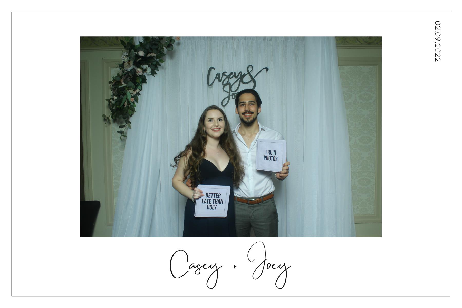 Casey and Joey  | View more photos from the event at gallery.capturethemomentnl.ca/u/CaptureTheMoment/Casey-and-Joey