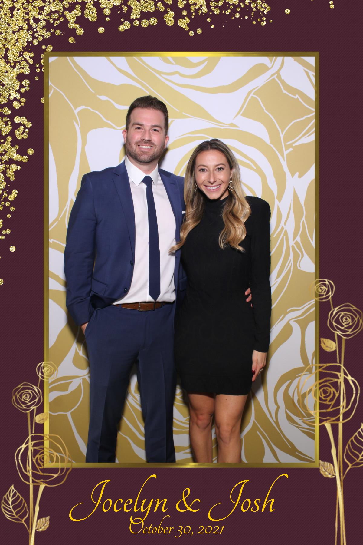 Jocelyn & Josh Wedding | View more photos from the event at gallery.cherishthemomentspb.com/u/CherishTheMomentsPhotoBooth/Jocelyn-Josh-Wedding