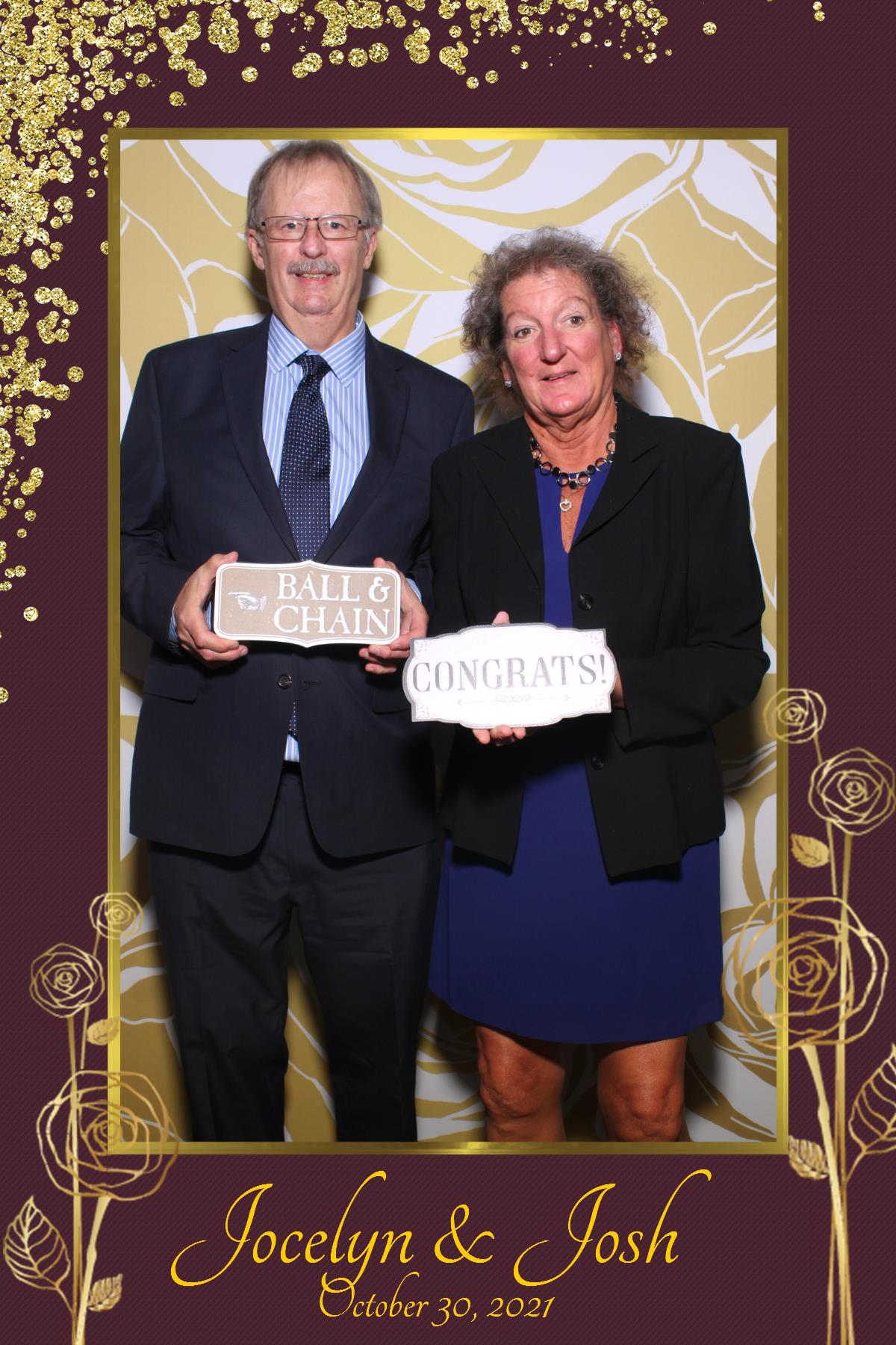 Jocelyn & Josh Wedding | View more photos from the event at gallery.cherishthemomentspb.com/u/CherishTheMomentsPhotoBooth/Jocelyn-Josh-Wedding