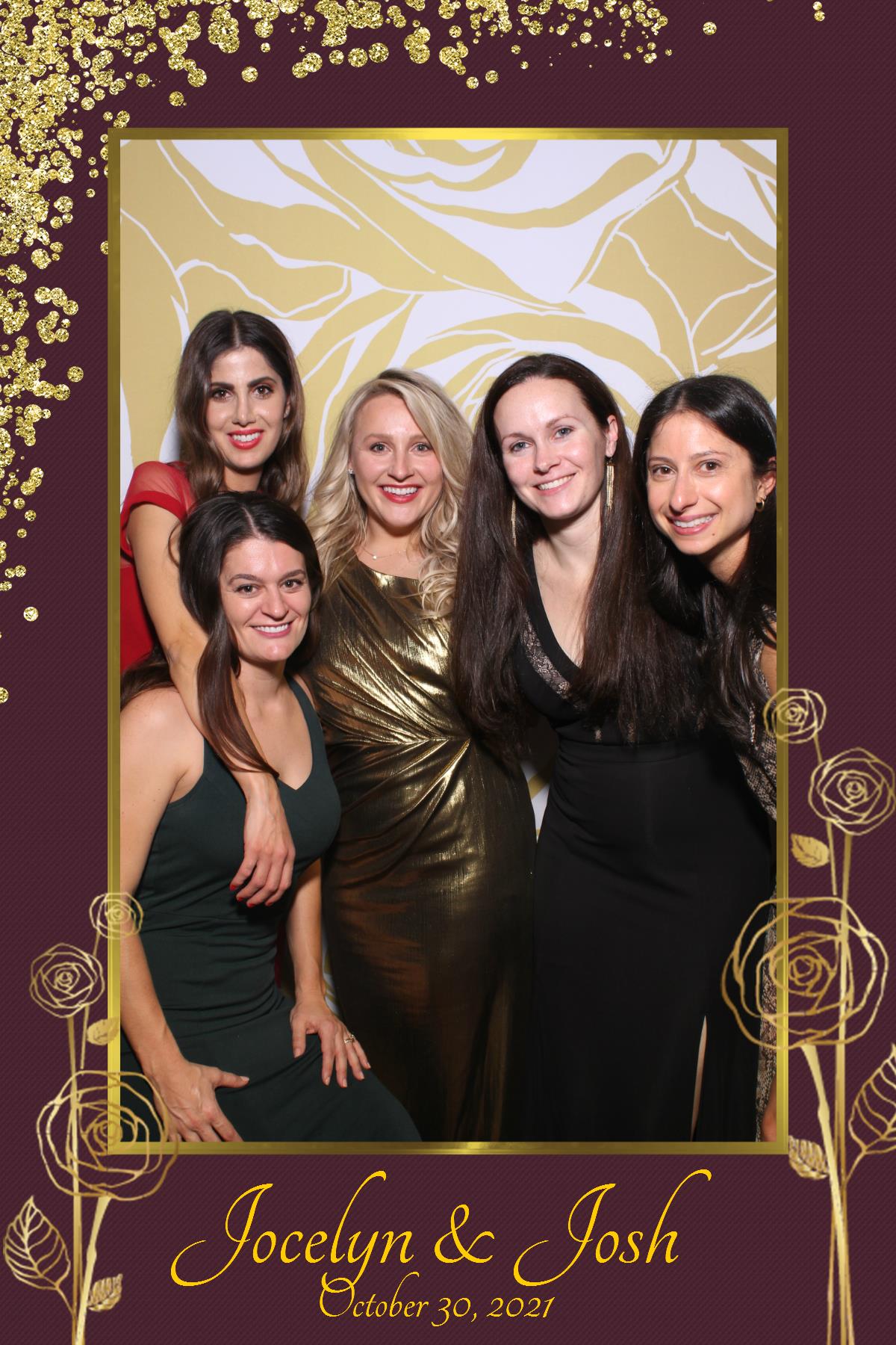 Jocelyn & Josh Wedding | View more photos from the event at gallery.cherishthemomentspb.com/u/CherishTheMomentsPhotoBooth/Jocelyn-Josh-Wedding