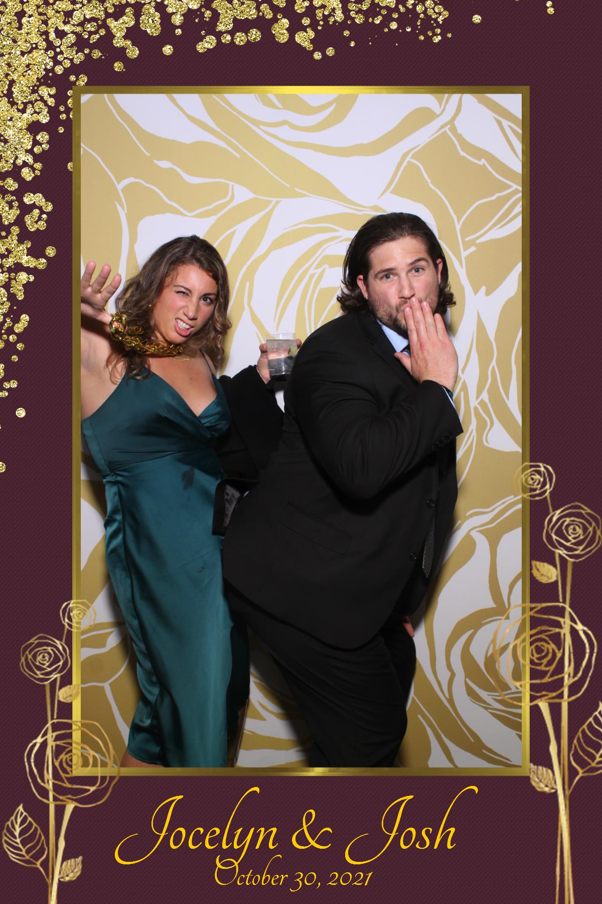 Jocelyn & Josh Wedding | View more photos from the event at gallery.cherishthemomentspb.com/u/CherishTheMomentsPhotoBooth/Jocelyn-Josh-Wedding