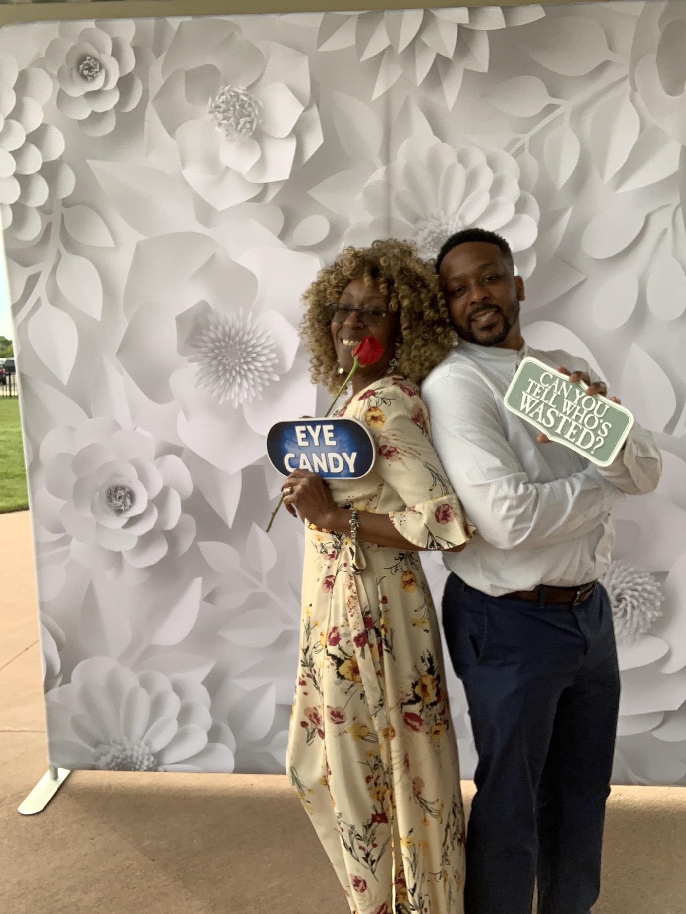 Jonai and Drew Wedding | View more photos from the event at gallery.cherishthemomentspb.com/u/CherishTheMomentsPhotoBooth/Jonai-and-Drew-Wedding