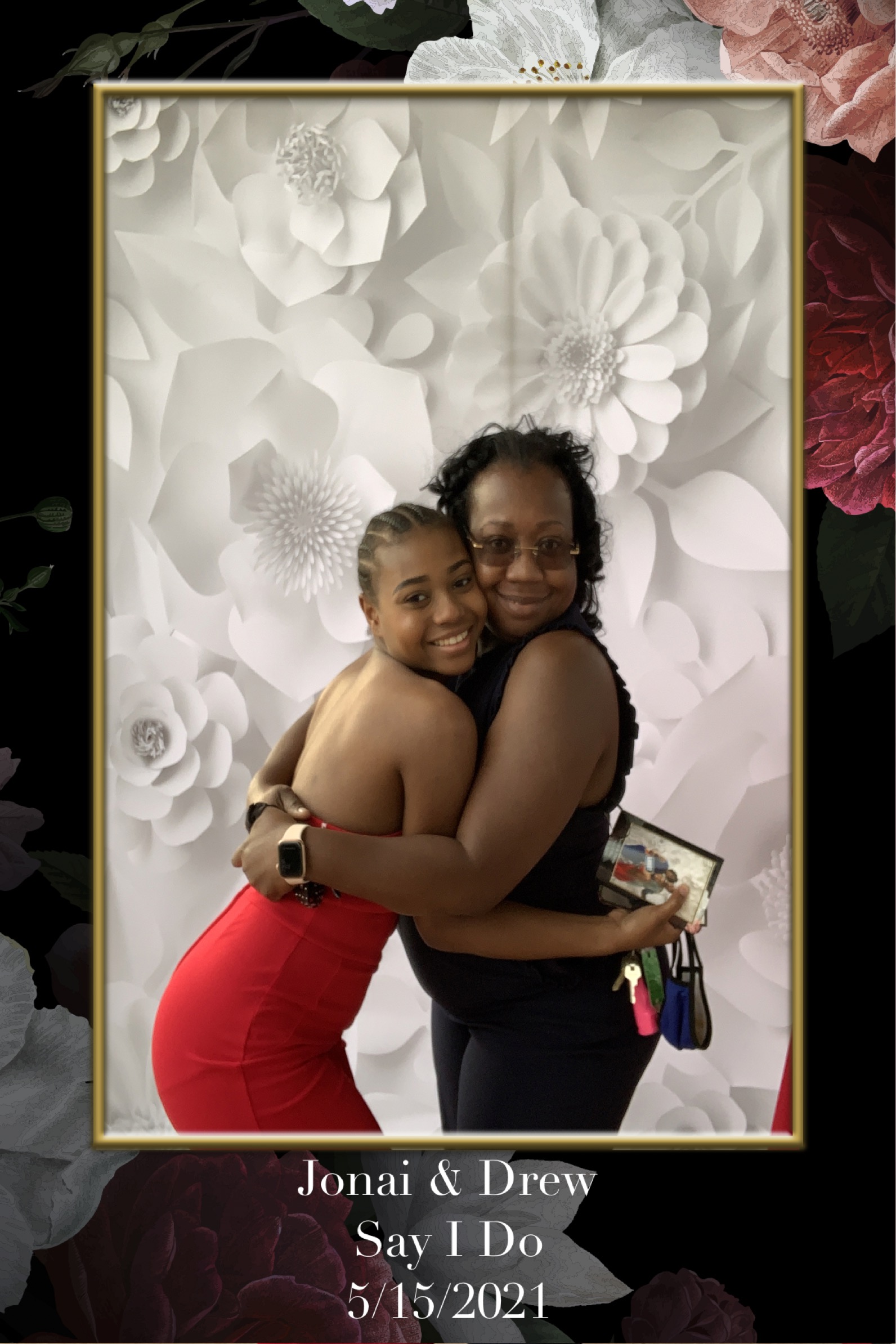 Jonai and Drew Wedding | View more photos from the event at gallery.cherishthemomentspb.com/u/CherishTheMomentsPhotoBooth/Jonai-and-Drew-Wedding