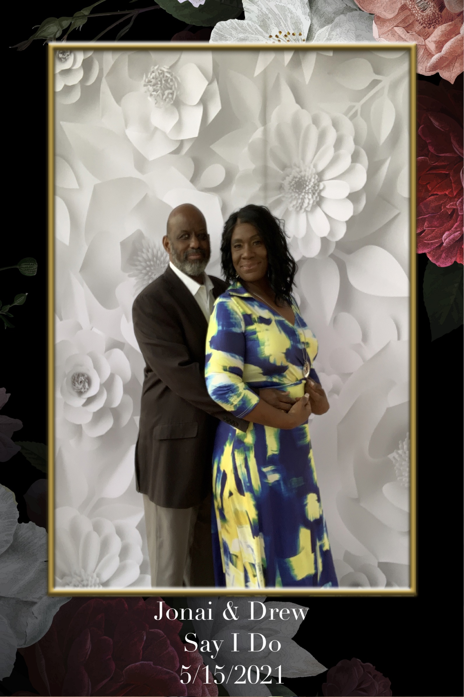 Jonai and Drew Wedding | View more photos from the event at gallery.cherishthemomentspb.com/u/CherishTheMomentsPhotoBooth/Jonai-and-Drew-Wedding