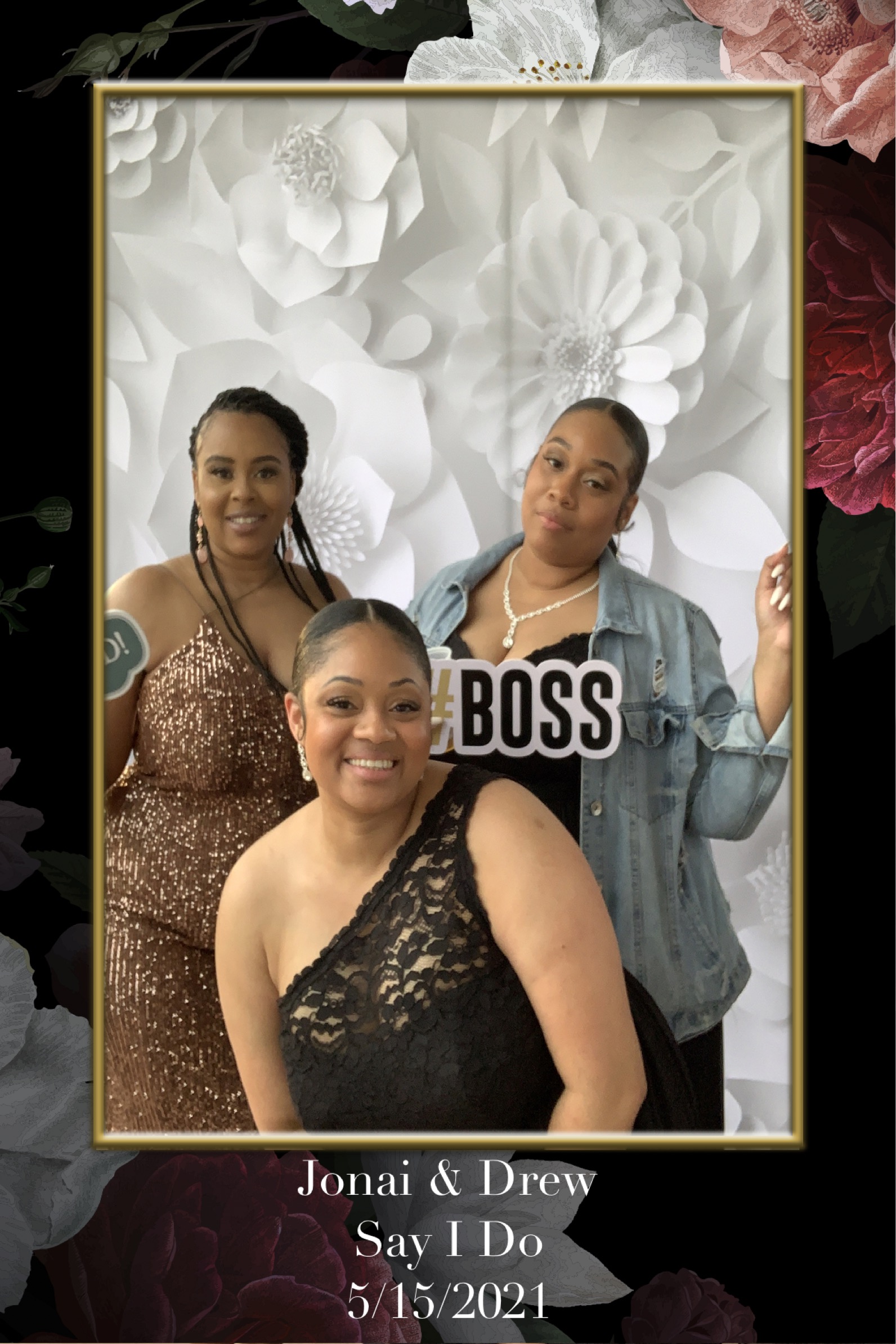 Jonai and Drew Wedding | View more photos from the event at gallery.cherishthemomentspb.com/u/CherishTheMomentsPhotoBooth/Jonai-and-Drew-Wedding