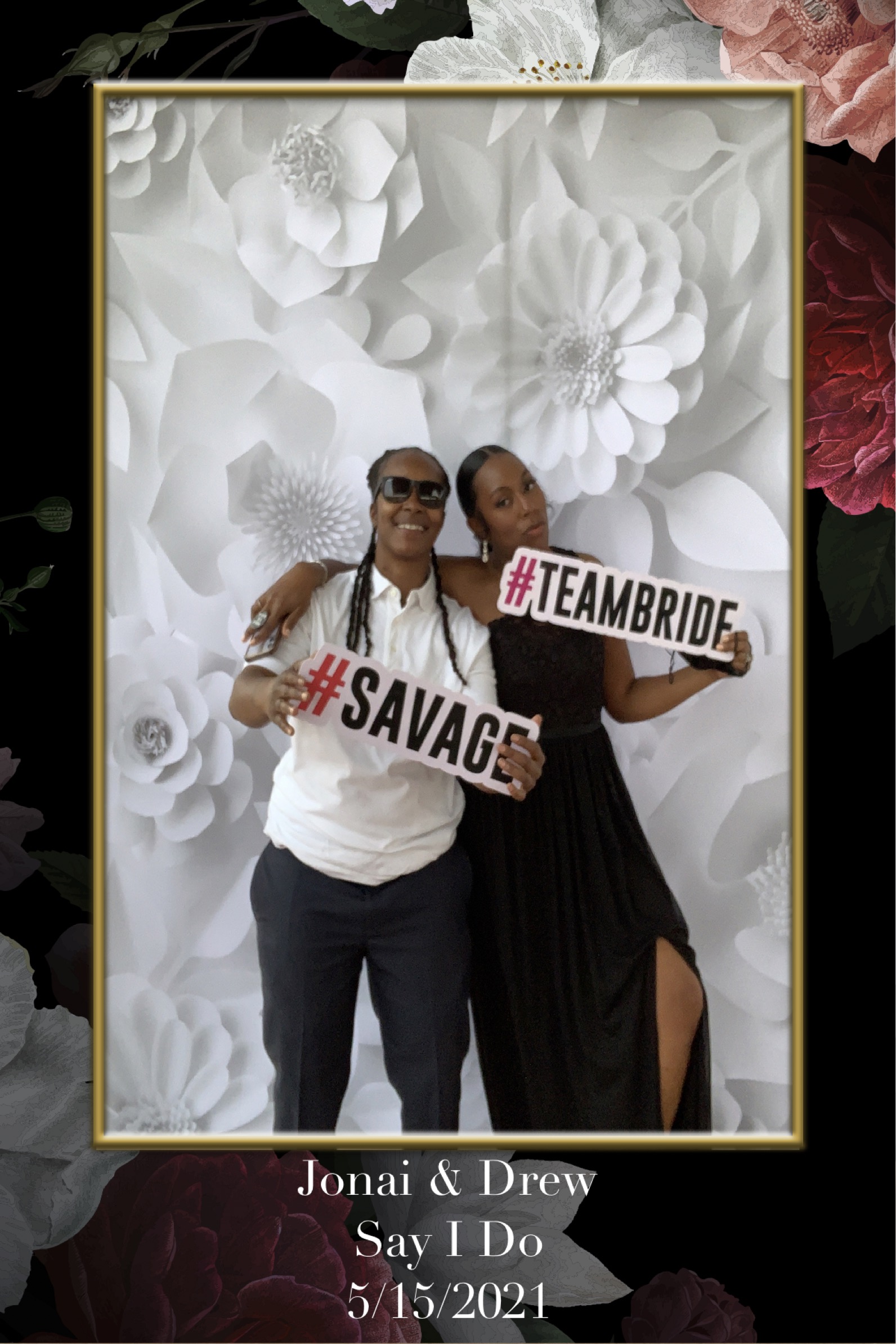 Jonai and Drew Wedding | View more photos from the event at gallery.cherishthemomentspb.com/u/CherishTheMomentsPhotoBooth/Jonai-and-Drew-Wedding