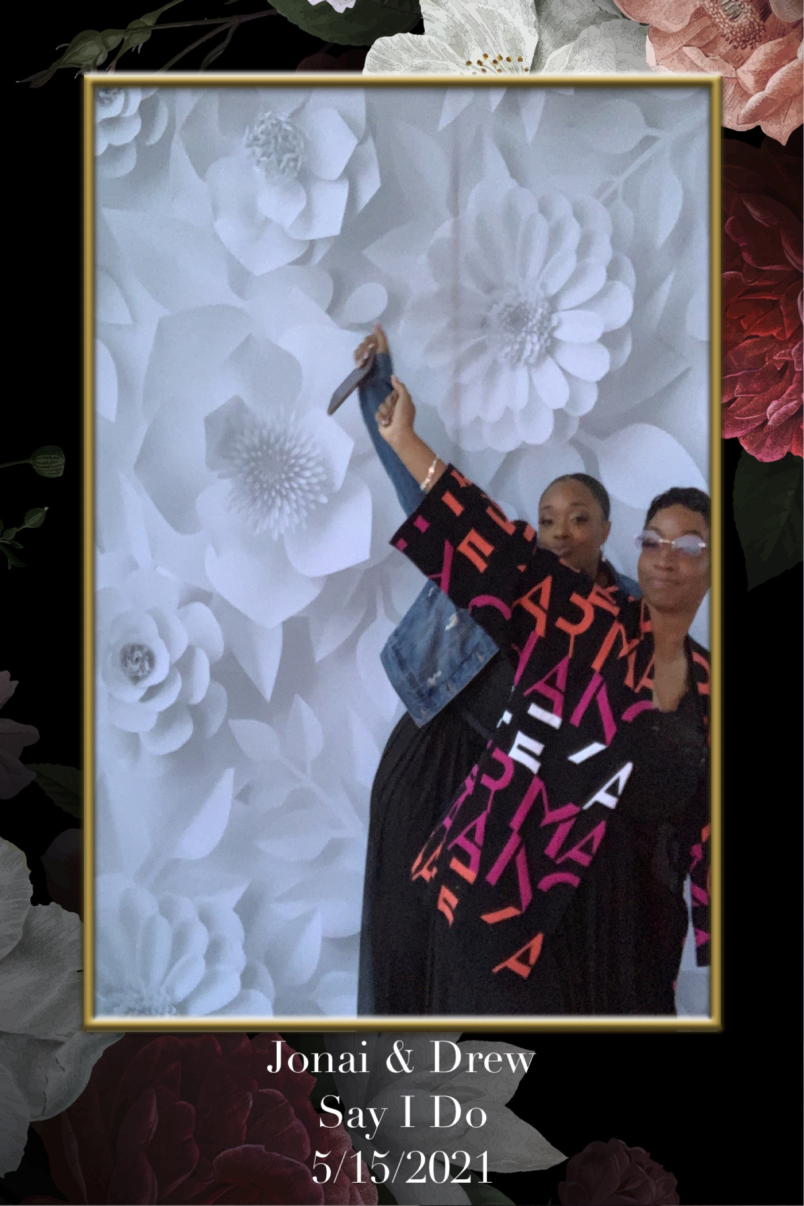 Jonai and Drew Wedding | View more photos from the event at gallery.cherishthemomentspb.com/u/CherishTheMomentsPhotoBooth/Jonai-and-Drew-Wedding