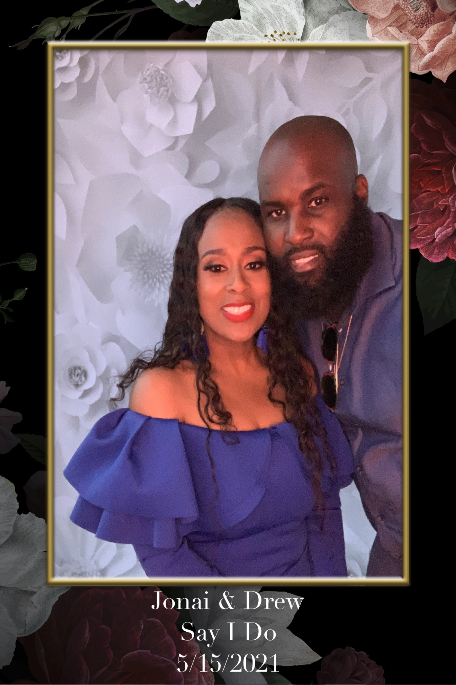 Jonai and Drew Wedding | View more photos from the event at gallery.cherishthemomentspb.com/u/CherishTheMomentsPhotoBooth/Jonai-and-Drew-Wedding