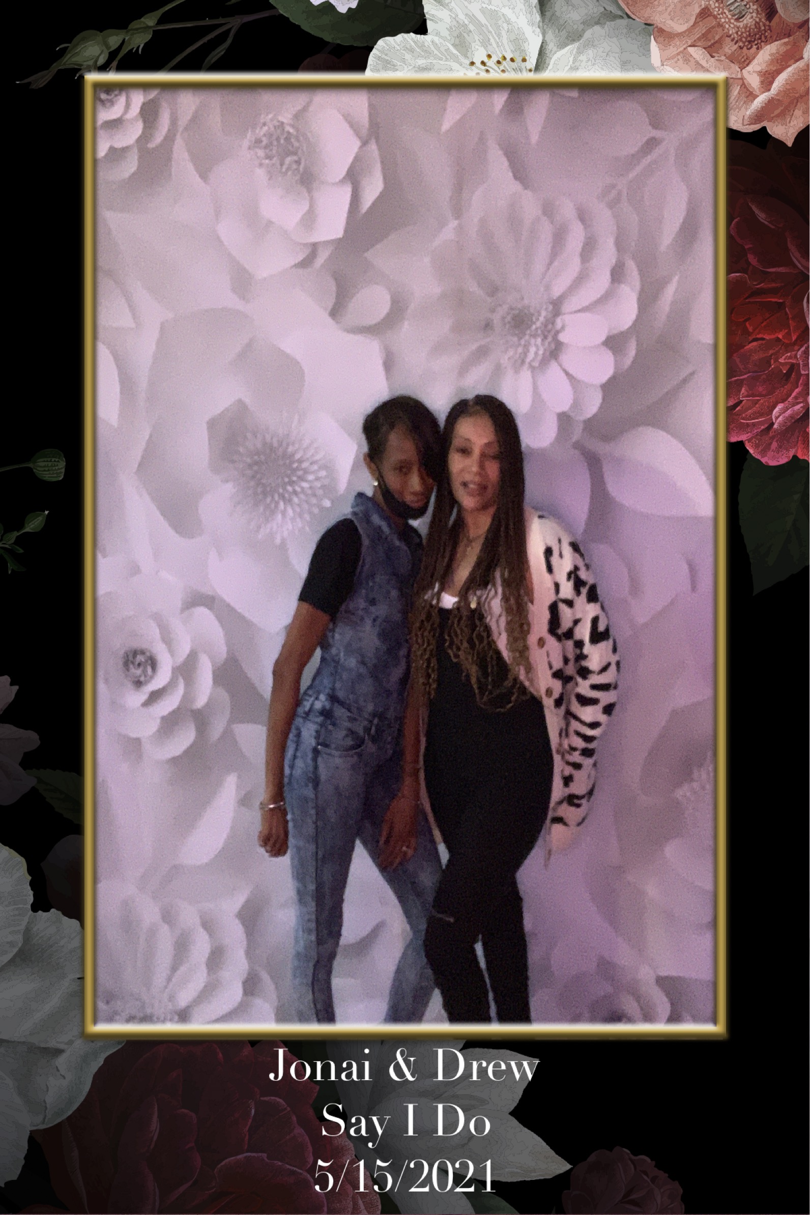 Jonai and Drew Wedding | View more photos from the event at gallery.cherishthemomentspb.com/u/CherishTheMomentsPhotoBooth/Jonai-and-Drew-Wedding