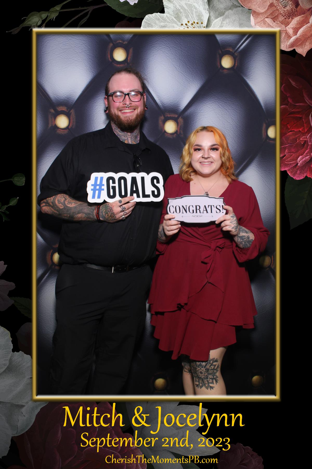 Mith & Jocelyn | View more photos from the event at gallery.cherishthemomentspb.com/u/CherishTheMomentsPhotoBooth/Mith-Jocelyn