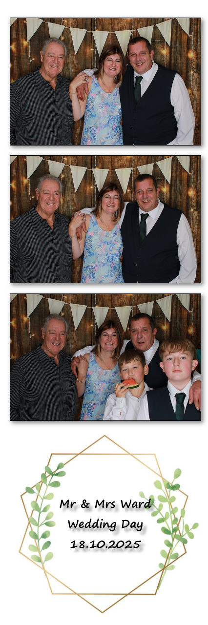 Mr & Mrs Ward Wedding | View more photos from the event at v1.boothgallery.com/u/ClicksPhotobooth/Mr-Mrs-Ward-Wedding