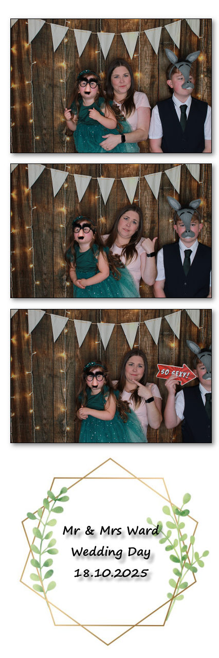 Mr & Mrs Ward Wedding | View more photos from the event at v1.boothgallery.com/u/ClicksPhotobooth/Mr-Mrs-Ward-Wedding