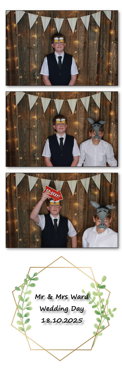 Mr & Mrs Ward Wedding | View more photos from the event at v1.boothgallery.com/u/ClicksPhotobooth/Mr-Mrs-Ward-Wedding