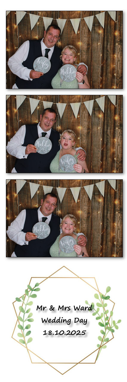 Mr & Mrs Ward Wedding | View more photos from the event at v1.boothgallery.com/u/ClicksPhotobooth/Mr-Mrs-Ward-Wedding