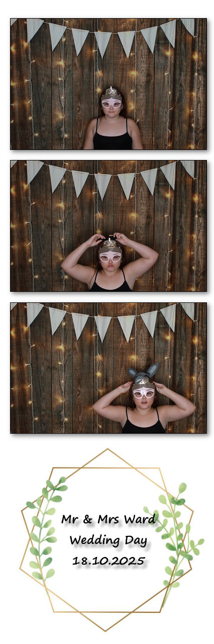Mr & Mrs Ward Wedding | View more photos from the event at v1.boothgallery.com/u/ClicksPhotobooth/Mr-Mrs-Ward-Wedding
