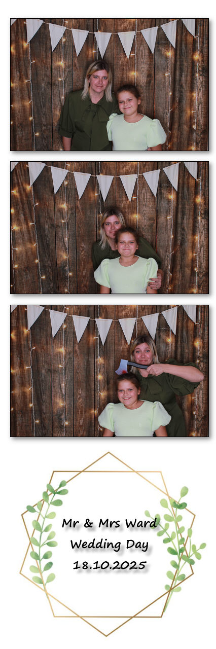 Mr & Mrs Ward Wedding | View more photos from the event at v1.boothgallery.com/u/ClicksPhotobooth/Mr-Mrs-Ward-Wedding