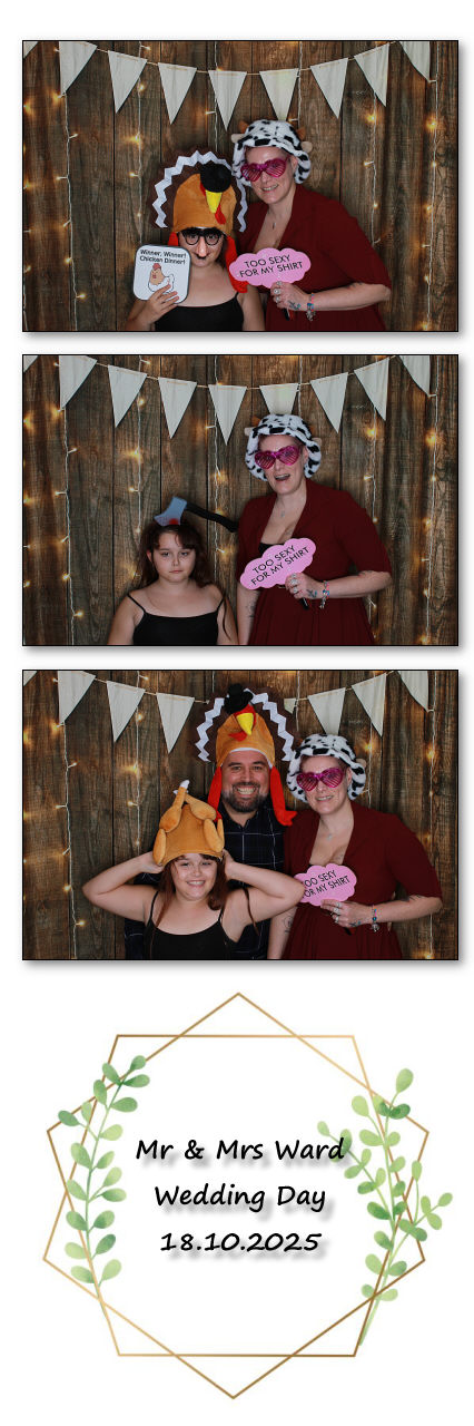 Mr & Mrs Ward Wedding | View more photos from the event at v1.boothgallery.com/u/ClicksPhotobooth/Mr-Mrs-Ward-Wedding