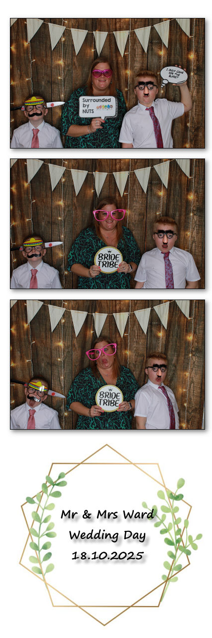 Mr & Mrs Ward Wedding | View more photos from the event at v1.boothgallery.com/u/ClicksPhotobooth/Mr-Mrs-Ward-Wedding