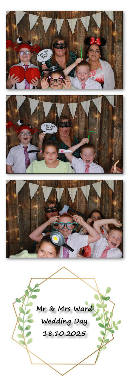 Mr & Mrs Ward Wedding | View more photos from the event at v1.boothgallery.com/u/ClicksPhotobooth/Mr-Mrs-Ward-Wedding