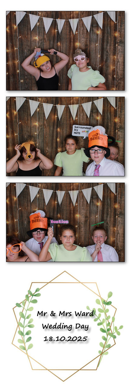 Mr & Mrs Ward Wedding | View more photos from the event at v1.boothgallery.com/u/ClicksPhotobooth/Mr-Mrs-Ward-Wedding