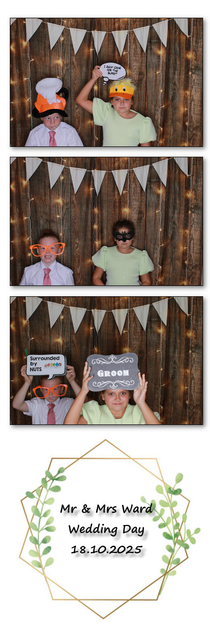 Mr & Mrs Ward Wedding | View more photos from the event at v1.boothgallery.com/u/ClicksPhotobooth/Mr-Mrs-Ward-Wedding