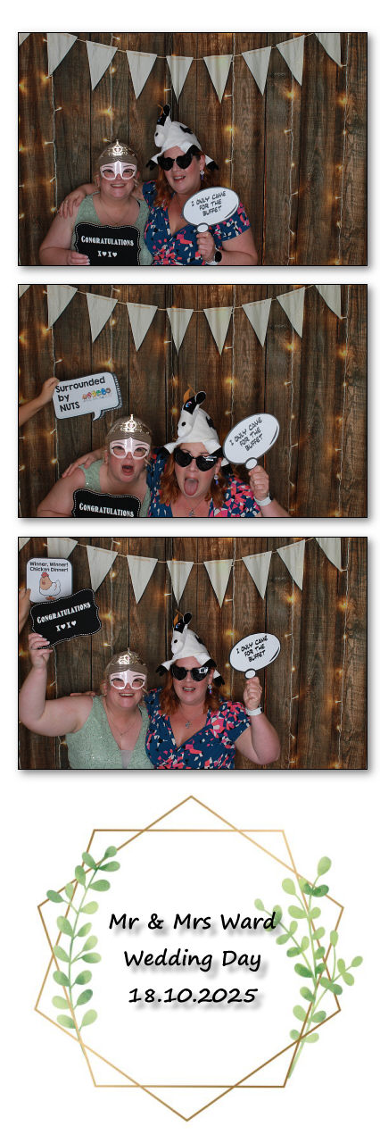 Mr & Mrs Ward Wedding | View more photos from the event at v1.boothgallery.com/u/ClicksPhotobooth/Mr-Mrs-Ward-Wedding
